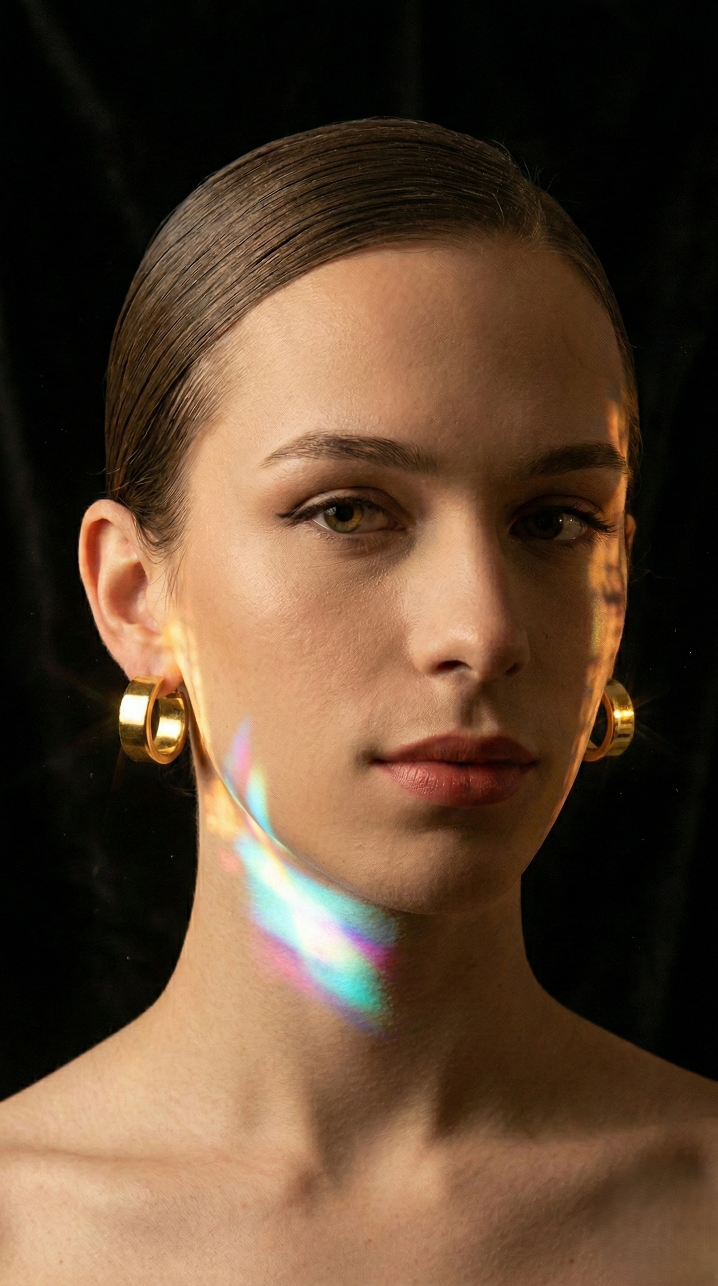 Argola Lisa Dourada
